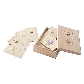 Amazon | [ベルメゾン] 20年分 バースデー カード 誕生祝い 出産